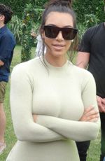 KIM KARDASHIAN at Revolve Clothing Hampton House Summer Party 07/16/2016