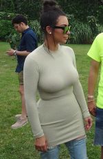 KIM KARDASHIAN at Revolve Clothing Hampton House Summer Party 07/16/2016
