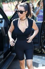 KIM KARDASHIAN Heading to a Family Dinner in San Diego 07/26/206