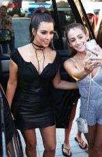 KIM KARDASHIAN Out for Dinner in San Diego 07/26/2016