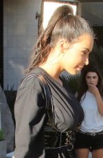 KIM KARDASHIAN Out for Lunch in Brentwood 07/21/2016