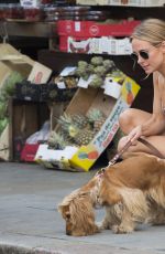 KIMBERLEY GARNER Walks Her Dog Out in London 07/07/2016