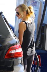 KIMBERLY SYEWART at a Gas Station in Studio City 07/26/2016