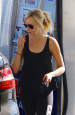 KIMBERLY SYEWART at a Gas Station in Studio City 07/26/2016