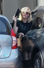 KIRSTEN DUNST Arrives at a Nail Salon in Beverly Hills 07/12/2016