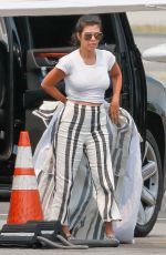 KOURTNEY KARDASHIAN Arrives Back in Los Angeles 07/23/2016