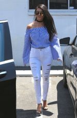KOURTNEY KARDASHIAN Leaves a Studio in Van Nuys 06/28/2016