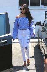 KOURTNEY KARDASHIAN Leaves a Studio in Van Nuys 06/28/2016