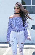 KOURTNEY KARDASHIAN Leaves a Studio in Van Nuys 06/28/2016