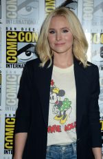 KRISTEN BELL at CBS Television Studios Press Line at Comic-con in San Diego 07/21/2016