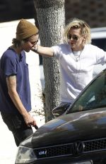 KRISTEN STEWART and ALICIA CARGILE Leaves a Sushi Restaurant in Santa Monica 07/24/2016