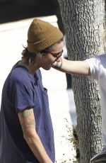 KRISTEN STEWART and ALICIA CARGILE Leaves a Sushi Restaurant in Santa Monica 07/24/2016
