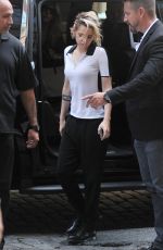 KRISTEN STEWART Arrives at a Press Junket in New York 07/12/2016