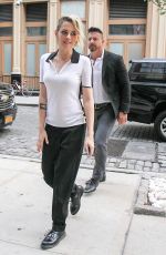 KRISTEN STEWART Arrives at a Press Junket in New York 07/12/2016