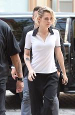 KRISTEN STEWART Arrives at a Press Junket in New York 07/12/2016