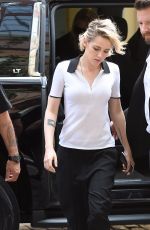 KRISTEN STEWART Arrives at a Press Junket in New York 07/12/2016