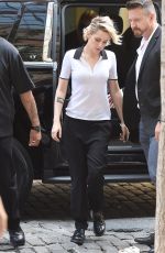 KRISTEN STEWART Arrives at a Press Junket in New York 07/12/2016