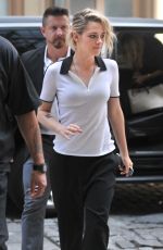 KRISTEN STEWART Arrives at a Press Junket in New York 07/12/2016