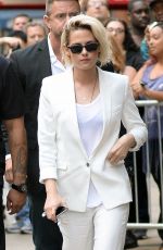 KRISTEN STEWART Arrives at Good Morning America Show in New York 07/11/2016