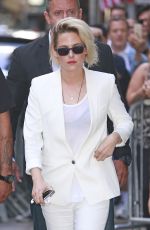 KRISTEN STEWART Arrives at Good Morning America Show in New York 07/11/2016