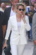 KRISTEN STEWART Arrives at Good Morning America Show in New York 07/11/2016