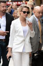 KRISTEN STEWART Arrives at Good Morning America Show in New York 07/11/2016