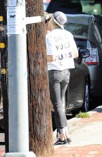 KRISTEN STEWART Kissing ALICIA CARGILE Out in Los Feliz 07/20/1016