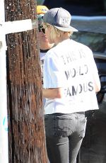 KRISTEN STEWART Kissing ALICIA CARGILE Out in Los Feliz 07/20/1016
