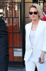 KRISTEN STEWART Leaves Her Hotel in New York 07/11/2016