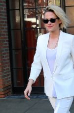 KRISTEN STEWART Leaves Her Hotel in New York 07/11/2016