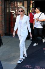KRISTEN STEWART Leaves Her Hotel in New York 07/11/2016