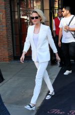 KRISTEN STEWART Leaves Her Hotel in New York 07/11/2016
