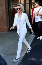 KRISTEN STEWART Leaves Her Hotel in New York 07/11/2016