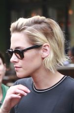 KRISTEN STEWART Leaves Her Hotel in New York 07/14/2016