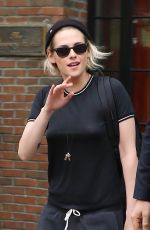 KRISTEN STEWART Leaves Her Hotel in New York 07/14/2016