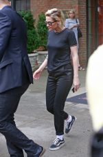 KRISTEN STEWART Leaves Her Hotel in New York 07/14/2016