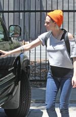 KRISTEN STEWART Out and About in Los Angeles 07/17/2016