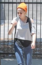 KRISTEN STEWART Out and About in Los Angeles 07/17/2016
