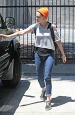 KRISTEN STEWART Out and About in Los Angeles 07/17/2016