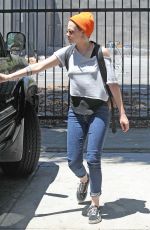 KRISTEN STEWART Out and About in Los Angeles 07/17/2016