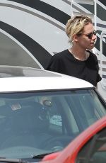 KRISTEN STEWART Preparing for a Road Trip in Los Angeles 07/30/2016