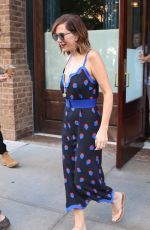 KRISTEN WIIG Leaves Her Hotel in New York 07/12/2016