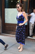 KRISTEN WIIG Leaves Her Hotel in New York 07/12/2016