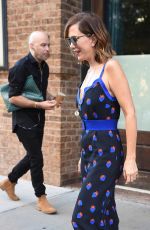 KRISTEN WIIG Leaves Her Hotel in New York 07/12/2016