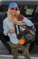 KRISTIN CHENOWETH at LAX Airport in Los Angeles 07/26/2016