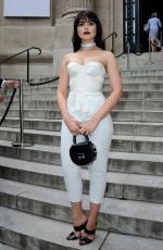 KRISTINA BAZAN at Giambattista Valli Haute Couture Show in Paris 07/04/2016
