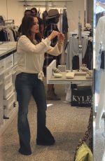 KYLE RICHARDS Shopping at Her Own Store in Beverly Hills 07/29/2016
