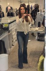 KYLE RICHARDS Shopping at Her Own Store in Beverly Hills 07/29/2016
