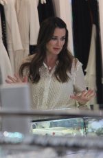 KYLE RICHARDS Shopping at Her Own Store in Beverly Hills 07/29/2016