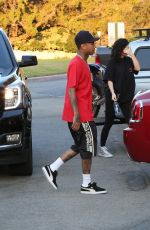 KYLIE JENNER and Tyga at Six Flags in Santa Clarita 07/24/2016
